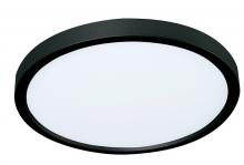 AFX Lighting, Inc. EGRF0609L30D1BK - Edge 6" Round LED Flush Mount