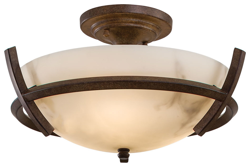 Calavera™ - 3 Light Semi Flush