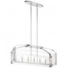 Kichler 52023CH - Pytel™ 7 Light Linear Chandelier Chrome