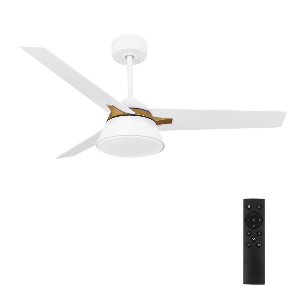 Kenora 48'' Ceiling Fan with Remote, Light Kit Included