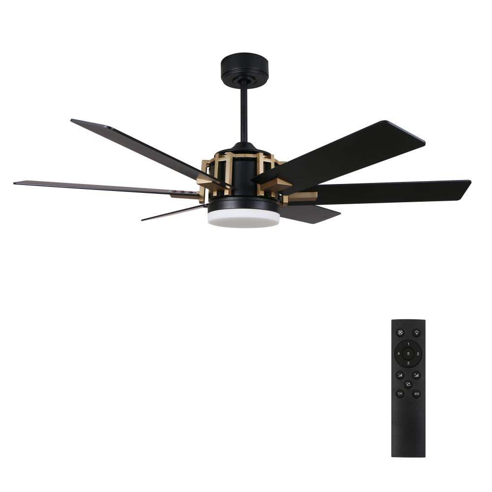 Jaxx 52'' Ceiling Fan with Remote, Light Kit Included