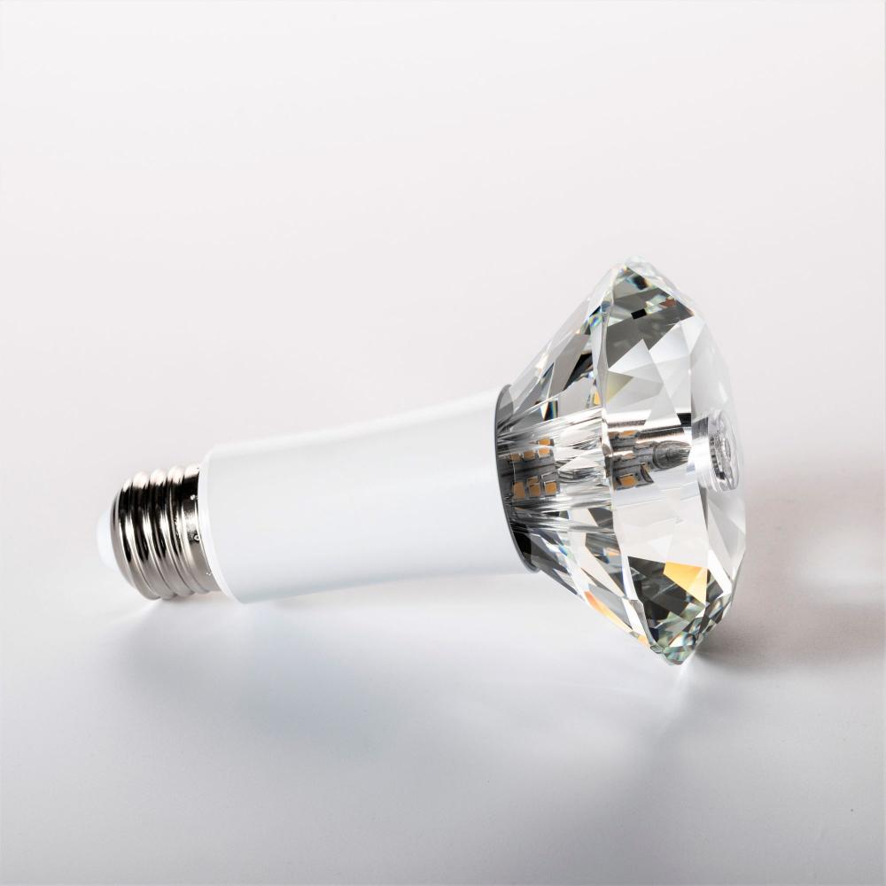 CRYSTAL LED BULB,Beautiful crystal lighting,LED Light Bulbs,3000k Warm White,E26/27 Medium Screw Bas