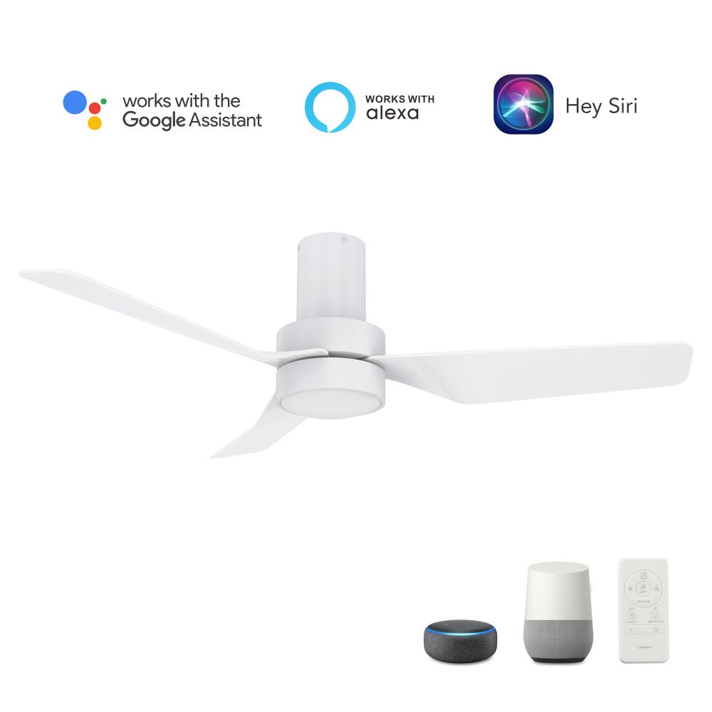 Porter 44'' Smart Ceiling Fan with Remote, Light Kit Included?Works with Google Assistant an