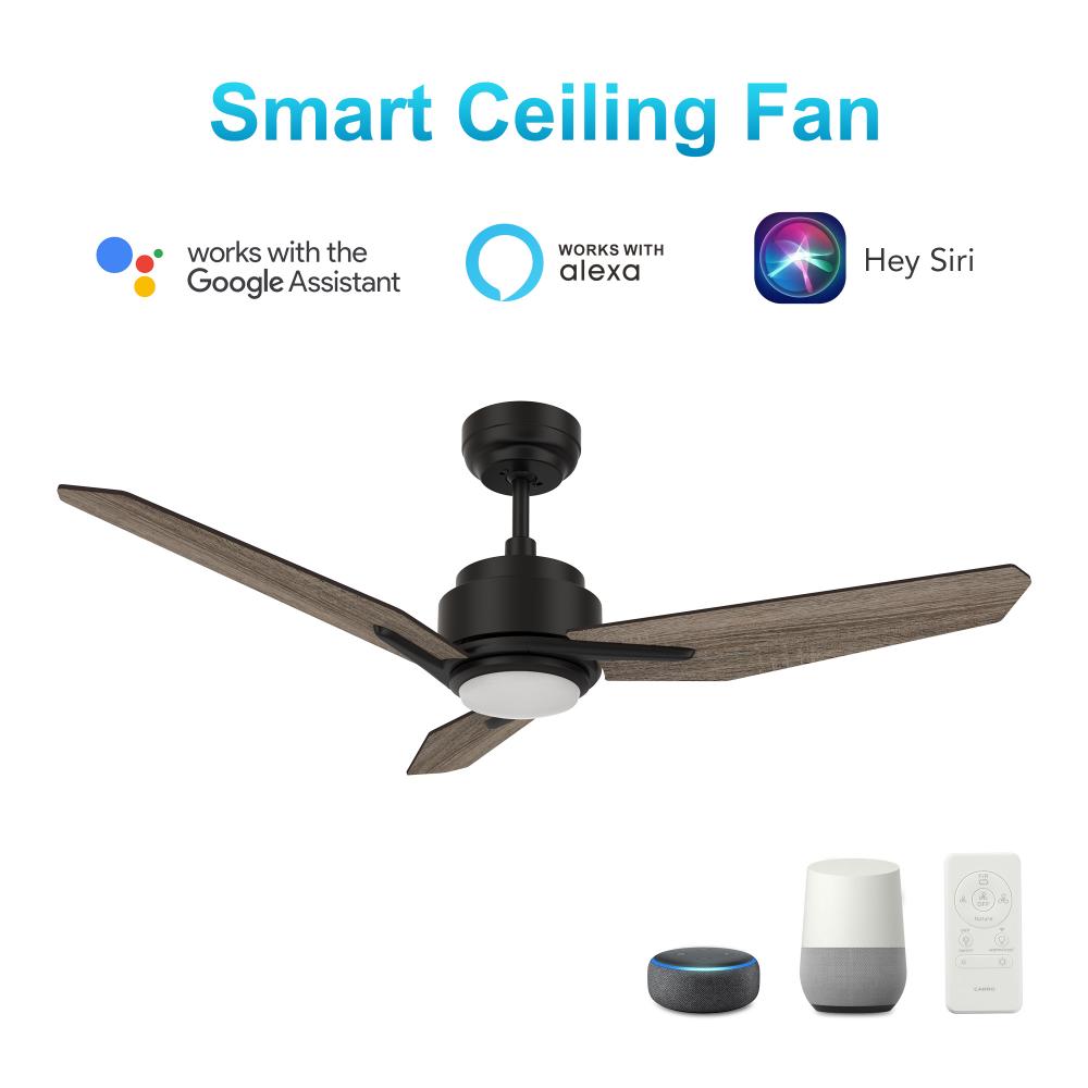 Tracer 48-inch Smart Ceiling Fan with Remote, Light Kit Included, Works with Google Assistant, Amazo