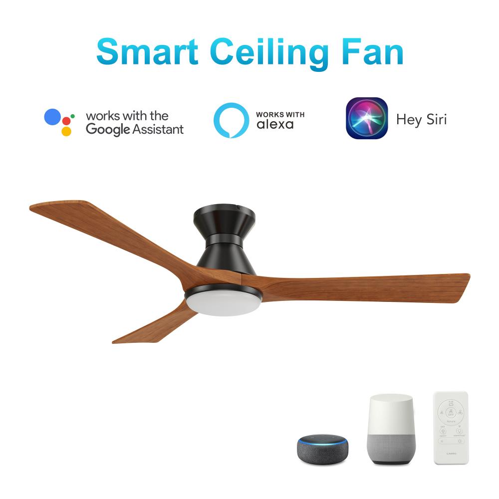 Nicolet 52'' Smart Ceiling Fan with Remote, Light Kit Included?Works with Google Assistant a