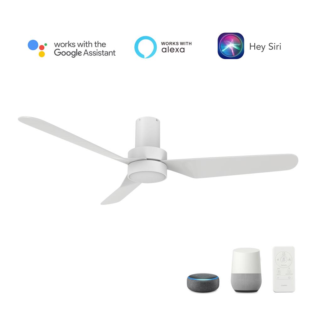 Madrid 52'' Smart Ceiling Fan with Remote, Light Kit Included?Works with Google Assistant an