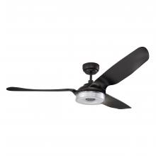 Carro USA S563F-L13-B2-1 - Icebreaker 56-inch Indoor/Outdoor Smart Ceiling Fan, Dimmable LED Light Kit & Remote