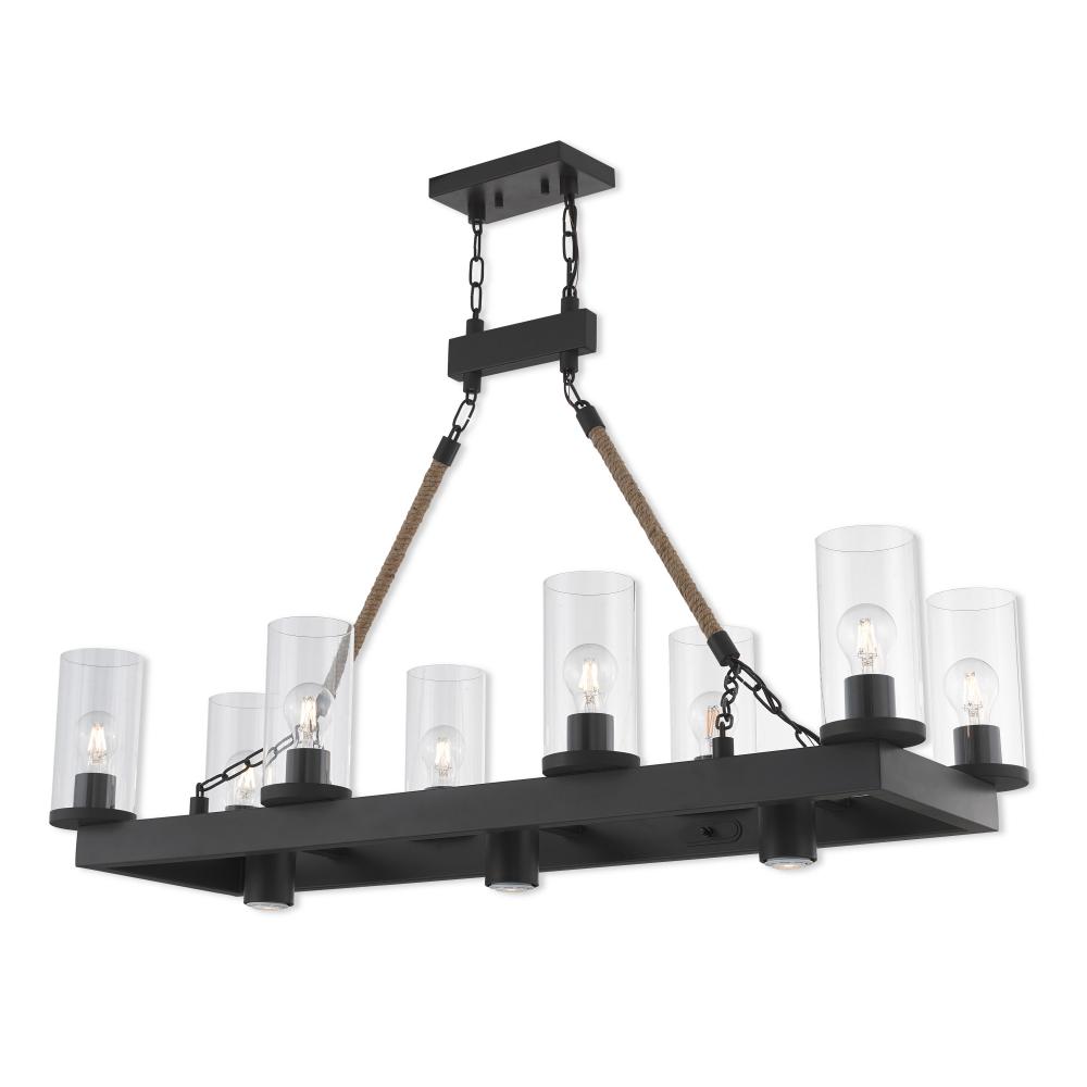 11 Lt BZ Linear Chandelier