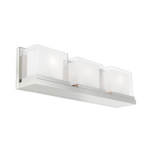 Livex Lighting 10123-05 - 3 Lt Polished Chrome Bath Vanity