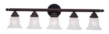 Livex Lighting 1065-07 - 5 Light Bronze Bath Light