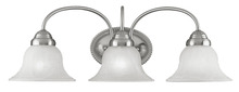 Livex Lighting 1533-91 - 3 Light Brushed Nickel Bath Light