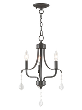 Livex Lighting 40783-92 - 3 Light English Bronze Mini Chandelier