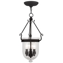 Livex Lighting 5063-04 - 3 Light Black Chain Lantern