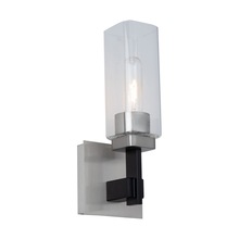 Artcraft AC11941SN - Arlington Collection 1-Light Bathroom Sconce Satin Nickel