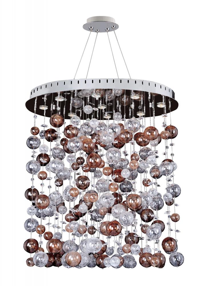 Rubens 36 Inch Oval Convertible Pendant - Flush Mount