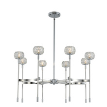 Kalco 511672CH - Mae 8 Light Chandelier