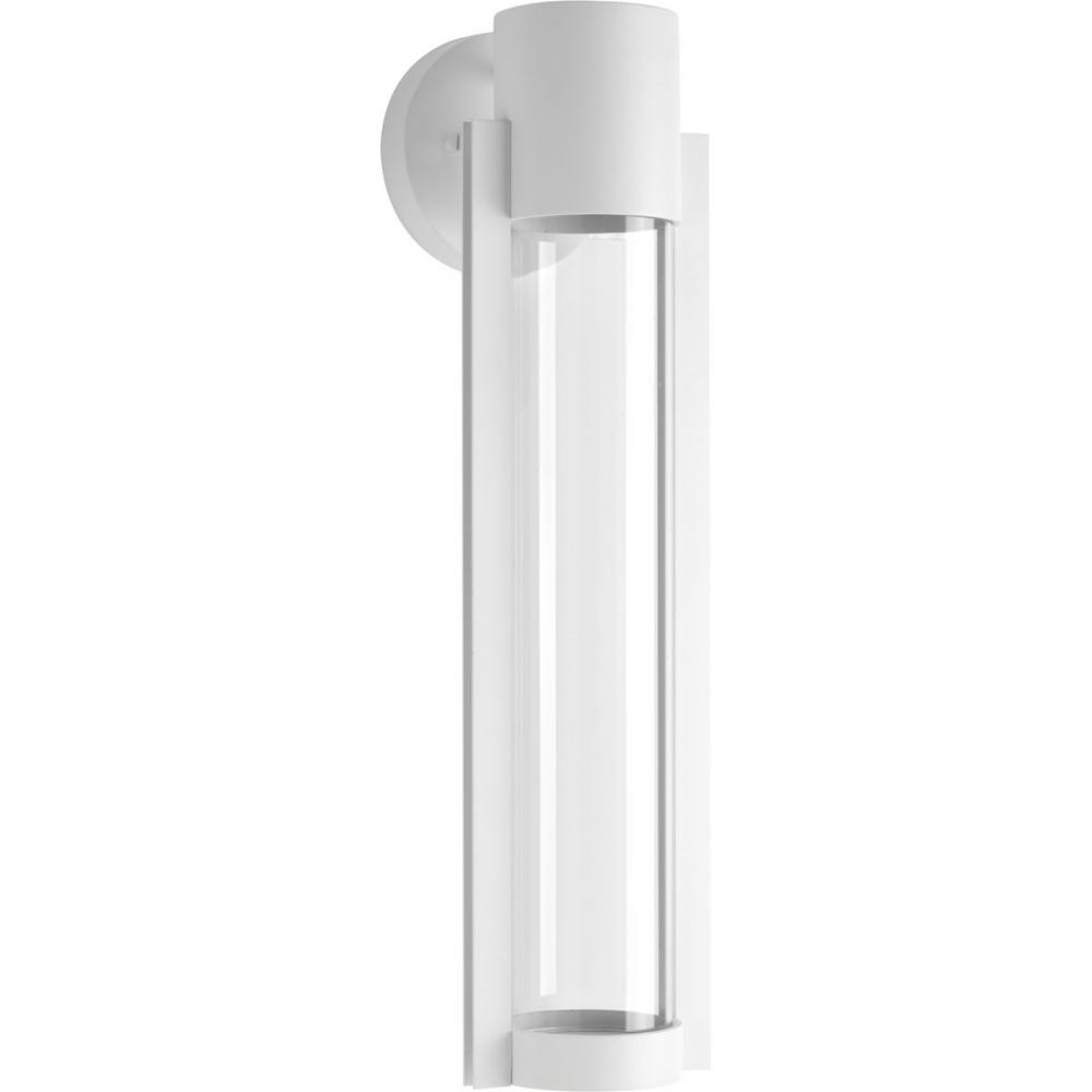 Z-1030 Collection 5" One-Light LED Satin White Medium Modern Wall Lantern