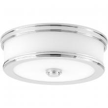 Progress P350085-015-30 - Bezel Collection 10" LED Flush Mount