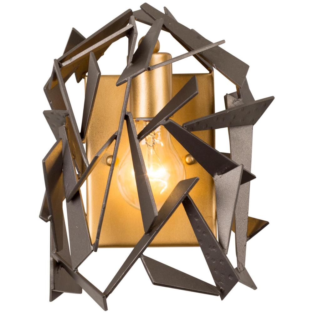 Bermuda 1-Lt Sconce - Antique Gold/Rustic Bronze