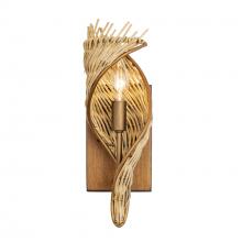 Varaluz 240K01BTR - Flow 1-Lt Left Sconce - Baguette/Natural Rattan