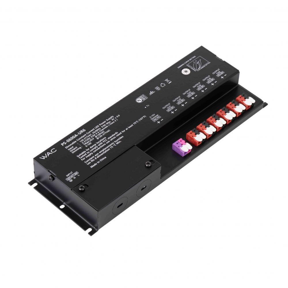 6 CHs ~ 600mA, 2-21 VDC, 75.6W Remote Power Supply