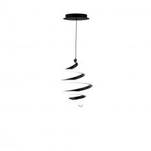 WAC US PD-19408-40-BK - Whirl Mini Pendant Light