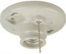 Craftmade K858-SO - Keyless 1 Light Lamp Holder in Porcelain