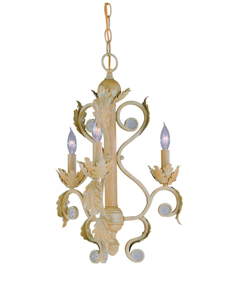 Winslow 3 Light Champagne Mini Chandelier