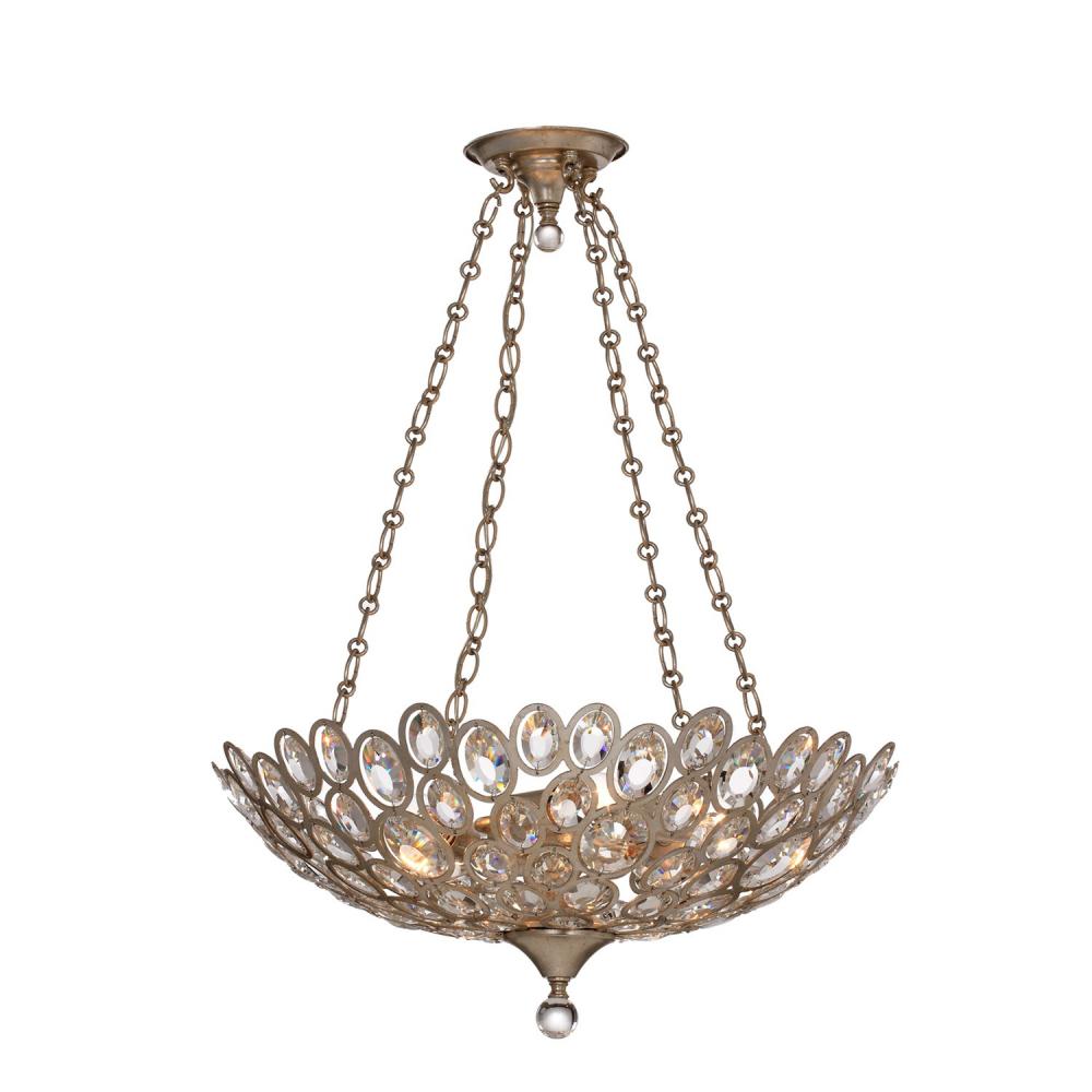 Sterling 5 Light Distressed Twilight Chandelier