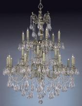 Crystorama 2724-OB-CL-MWP - Crystorama Novella 24 Light Clear Crystal Chandelier