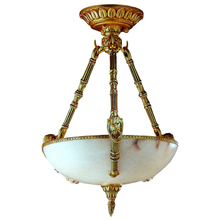 Crystorama 8864-FG - 3 Light French Gold Pendant