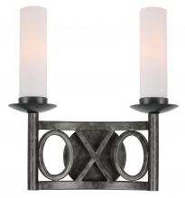 Crystorama 9442-EB - Crystorama Odette 2 Light English Bronze Sconce I