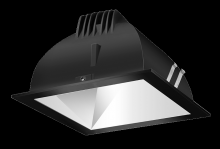 RAB Lighting NDLED6SD-50NHC-M-B - RECESSED DOWNLIGHTS 20 LUMENS NDLED6SD 6 INCH SQUARE UNIVERSAL DIMMING 50 DEGREE BEAM SPREAD 4000K