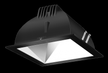 RAB Lighting NDLED6SD-50NHC-S-B - RECESSED DOWNLIGHTS 20 LUMENS NDLED6SD 6 INCH SQUARE UNIVERSAL DIMMING 50 DEGREE BEAM SPREAD 4000K