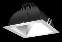 RAB Lighting NDLED6SD-50N-S-S - RECESSED DOWNLIGHTS 20 LUMENS NDLED6SD 6 INCH SQUARE UNIVERSAL DIMMING 50 DEGREE BEAM SPREAD 4000K