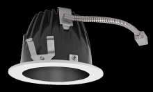 RAB Lighting NDLED6RD-80YY-B-W - RECESSED DOWNLIGHTS 20 LUMENS NDLED6RD 6 INCH ROUND UNIVERSAL DIMMING 80 DEGREE BEAM SPREAD 2700K