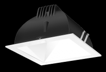 RAB Lighting NDLED6SD-50YN-W-W - RECESSED DOWNLIGHTS 20 LUMENS NDLED6SD 6 INCH SQUARE UNIVERSAL DIMMING 50 DEGREE BEAM SPREAD 3500K