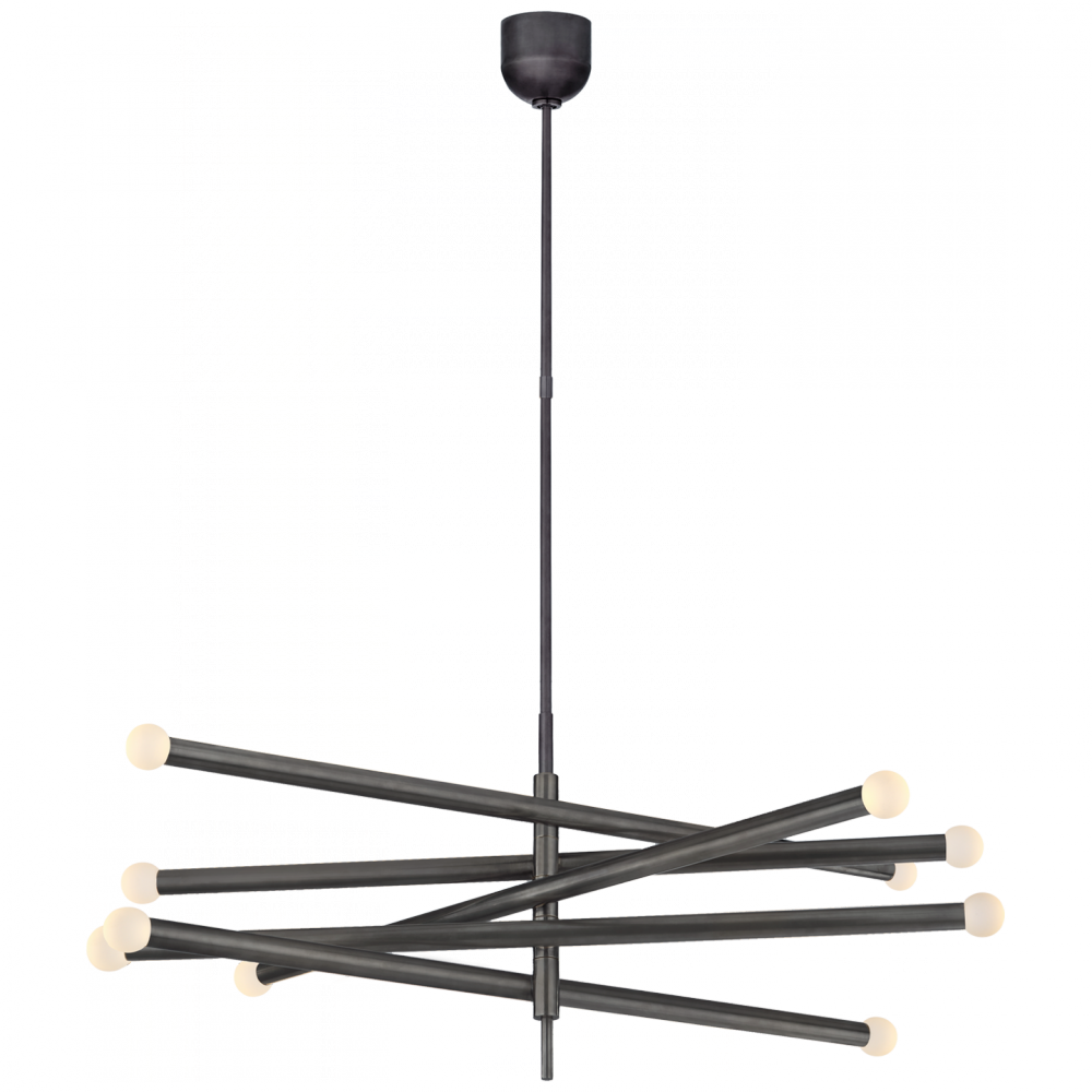 Rousseau Grande Ten Light Articulating Chandelier