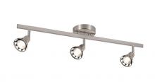 Trans Globe W-493 ROB - Renew Collection Metal 3-Light, 3-Shade, Adjustable Height Track Lighting