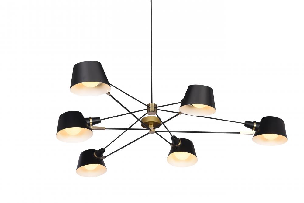 Chandelier Black