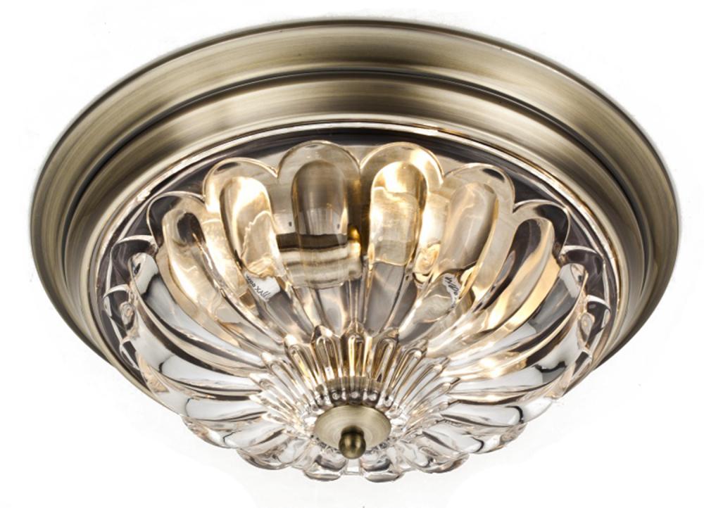 Flush Mount Antique Bronze