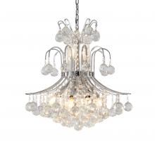 Bethel International BET03C19CH - Chandelier Metal & Crystal