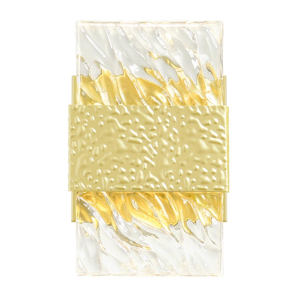 Carolina LED Wall Sconce With Gold Leaf Finish