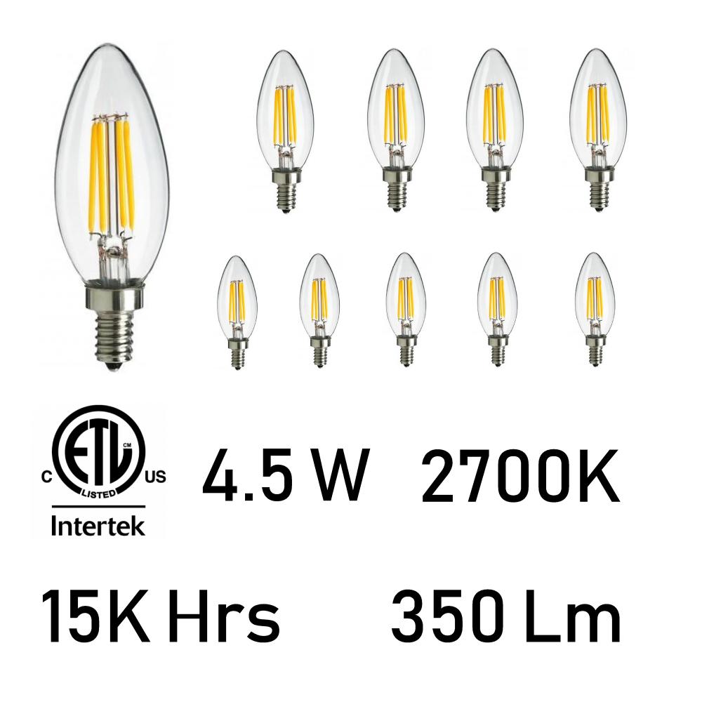 CWI Lighting 5 Watt G9 LED Bulb 4000K (Set of 10) - White 