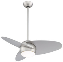 Minka-Aire F410L-BS - Slant - LED 36" Ceiling Fan