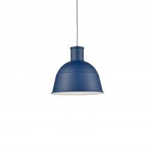 Kuzco Lighting Inc 493516-IB - Irving 16-in Indigo Blue 1 Light Pendant