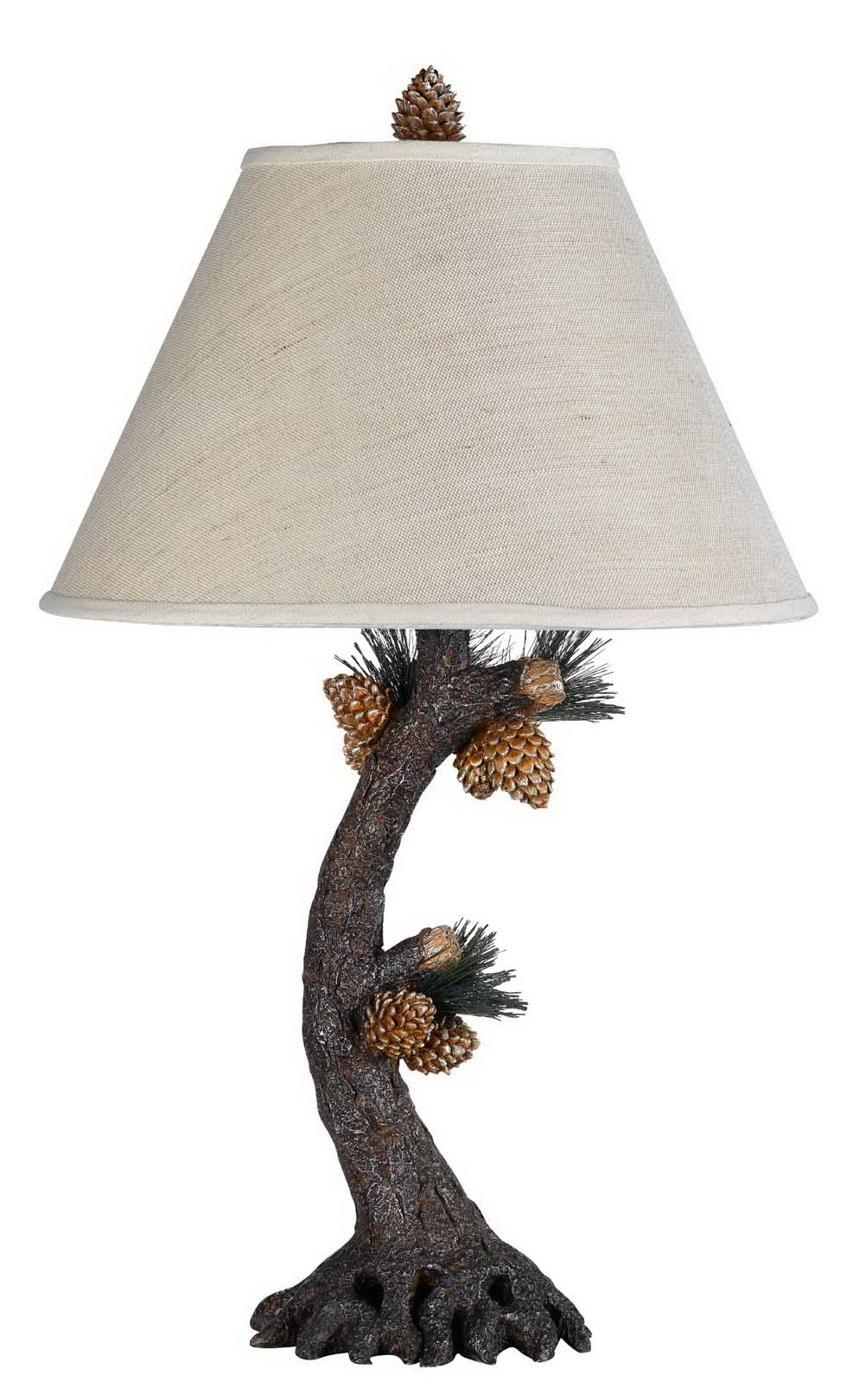 150W 3 Way Pinecone Table Lamp