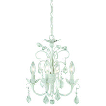 Vaxcel International H0034 - Ellie 4L Mini Chandelier Satin White