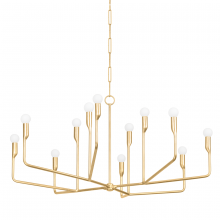 Troy F9242-VGL - NORMAN Chandelier