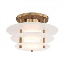 Hudson Valley 9012F-AGB - LED FLUSH MOUNT